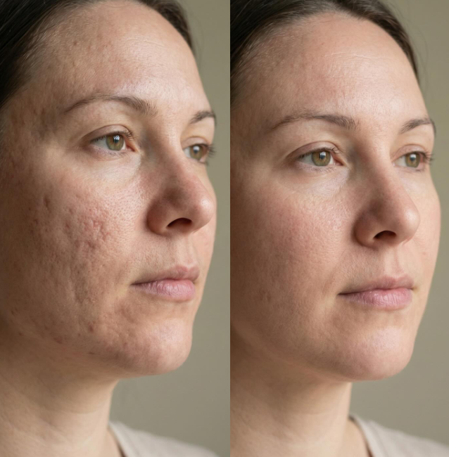Skin transformation with Pluune: misleading